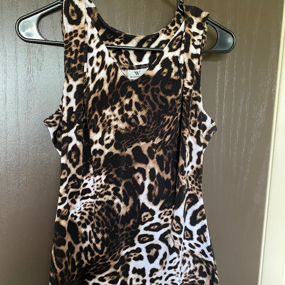 Womens Leopard Print Blouse